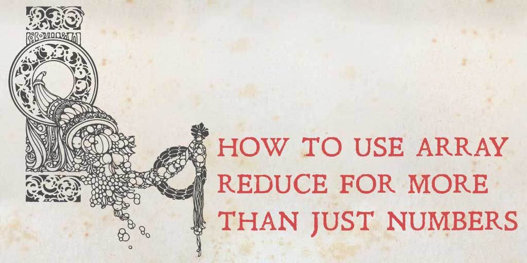 ltngthinking's tweet photo. Functional [removed] How to use array reduce for more than just numbers https://t.co/nLpTes6yRq https://t.co/Qgqer5r35J