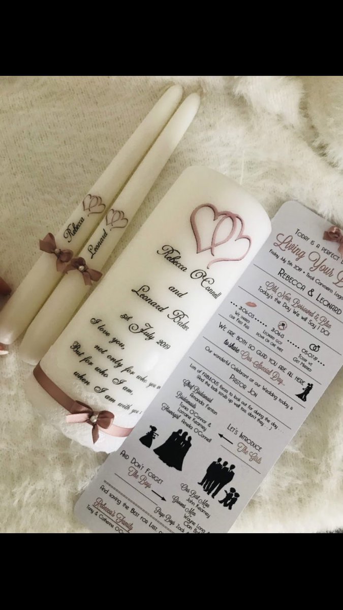Aisle_Do's tweet photo. The finished products #weddingbooklet #wedding programmes #destinationwedding #Unitycandles #dustypink #weddingstationary #irishweddingchat #aisledo #busytweeters #weddingsupplier #weddingmusic #craftbizparty https://t.co/o363UILERF