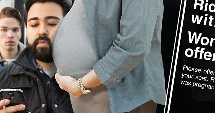 Metroplanners's tweet photo. This promises to help expectant mothers avoid a #BustedCommute. Buttons coming for pregnant people to signal other CTA riders should give up their seats https://t.co/G5DJO0FKqR https://t.co/PBFJ9SLOBg