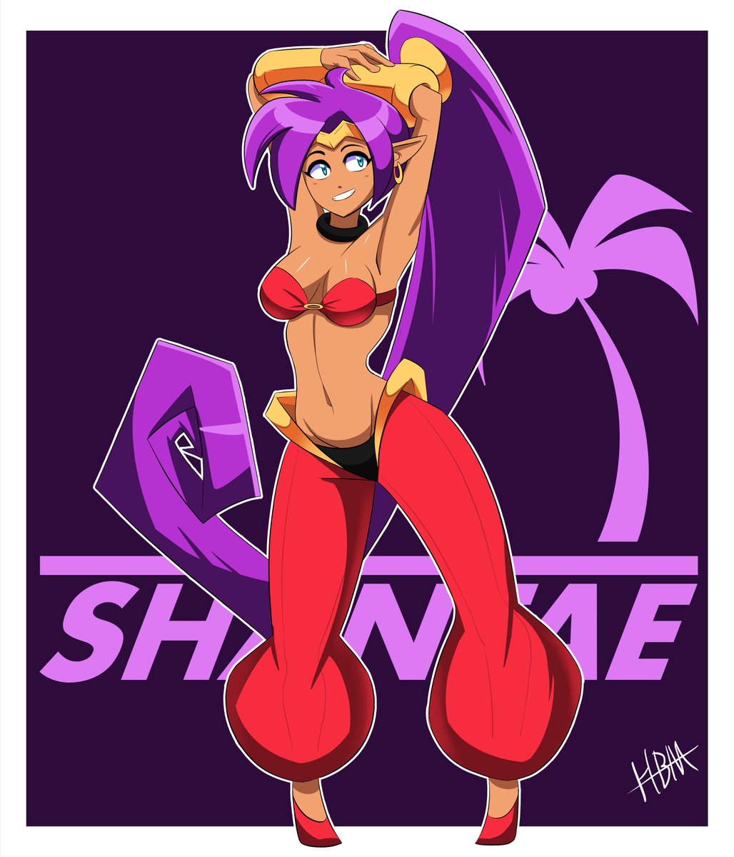 Ret-2-Go! #Shantae #Shantae5 #ShantaeHalfGenieHero #WayForward #drawing #Art 
#digitalart #sketch #sketching