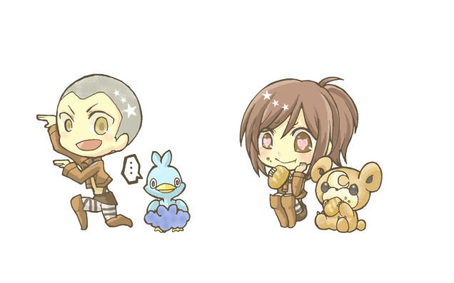 DonotPursueLuBu's tweet photo. Lol awwwww these are absolutely adorable af and i love every bit of them! Combining chibi and Pokémon with Attack on titan is actually quite the treat tbh~
#AttackOnTitan #Pokémon #Crossover #ChibiMode https://t.co/DywFwQhem7