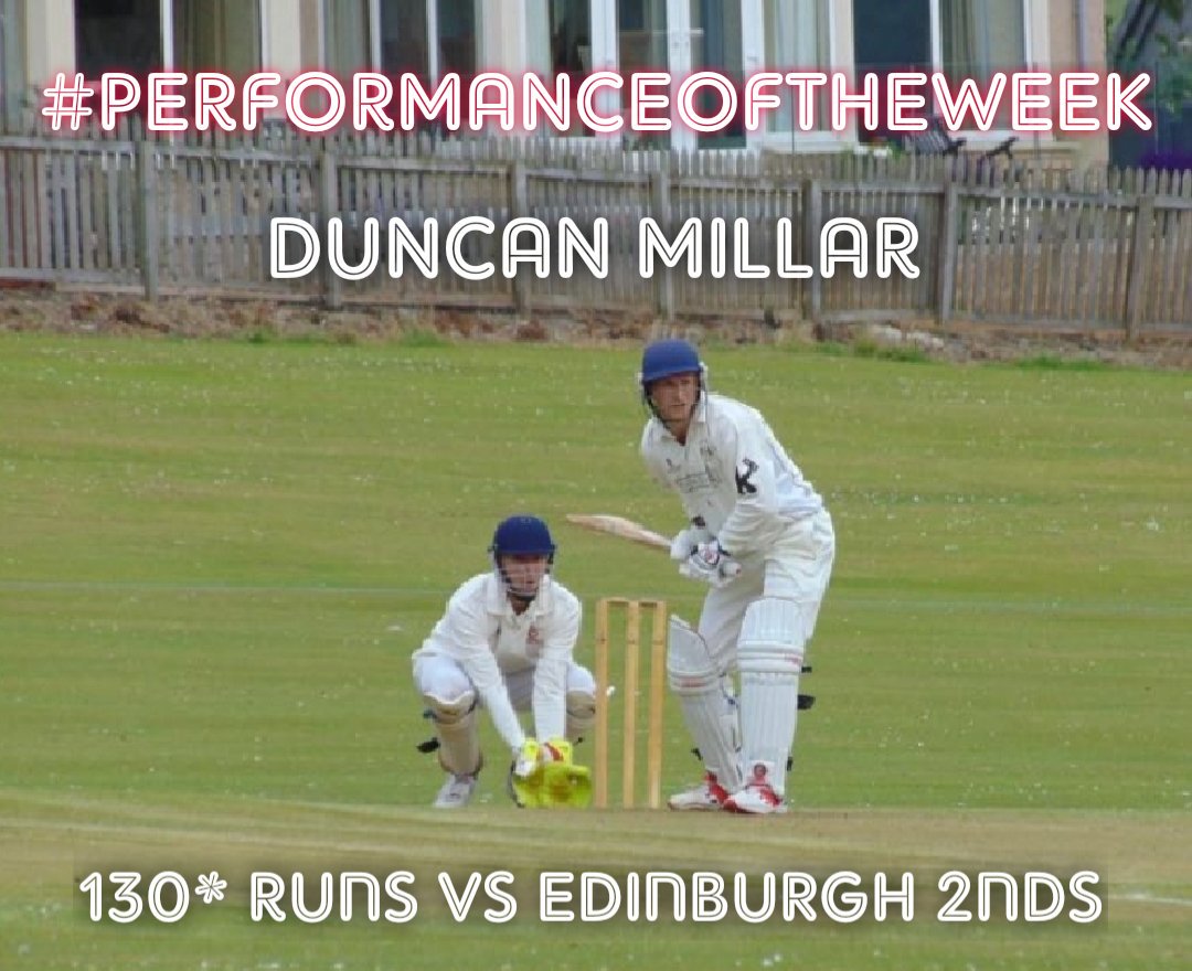 Gala_Cricket's tweet image. #PERFORMANCEOFTHEWEEK goes to Duncan Millar thanks to over 90 votes across Twitter and FB. The wicketkeeper scored his first 💯 for the toon on Saturday, outshining captain Dinesh' 5 fer! 🏏💪 #sorryskip