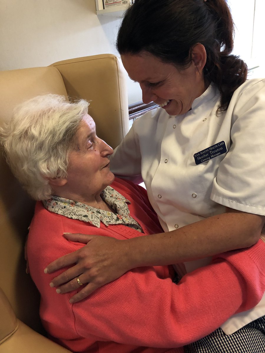 Sometimes all it takes is a wee hug, it  certainly put a smile on Nan’s face today. <a href="/samjbright/">Sam J Bright</a> <a href="/HomeSandringham/">Sandringham Care Home</a> @FourSeasonsHCUK <a href="/PGreatbanks/">Patricia greatbanks</a> <a href="/tpalmer321/">Tracey Palmer</a> <a href="/Carolcousins3/">Carol Cousins</a>