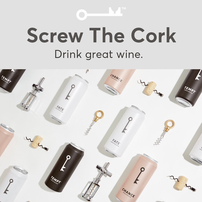 WineSociety has designed a simply tasteful wine experience to enjoy anywhere, anytime. We eliminated the need for complicated tools and devices and connect you to the enjoyment of one of the most simple pleasures in life. ⠀
⠀
Screw the cork, enjoy the can.
