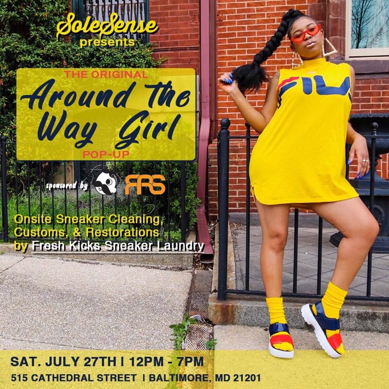 Iam_BWill's tweet photo. Pull Up On Meeeeeee! July 27th  @_SoleSense x @boostglobal @ @FRSBmore 💛👟 https://t.co/AJJ6JTmNRI