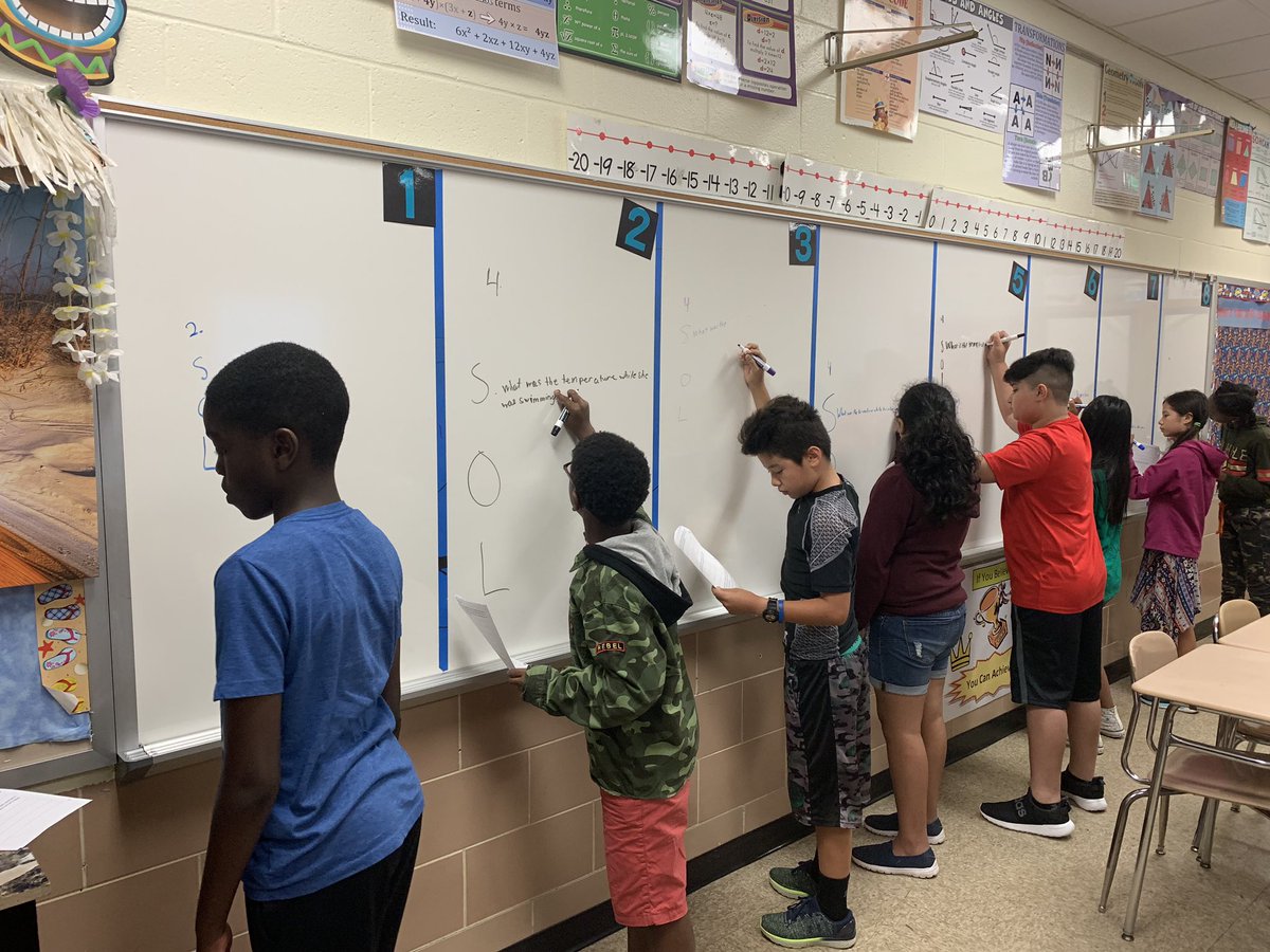 j_eisenberg87's tweet image. Congratulations to my #megamath Ss on a successful first day of learning @CatonsvilleMS! We are well on our way to #closingthegap &amp;amp; #raisingthebar.  Students began by using the SOLVE strategy to determine solutions to real world problems. @BCPSMATH #collegebound #hardworkpaysoff