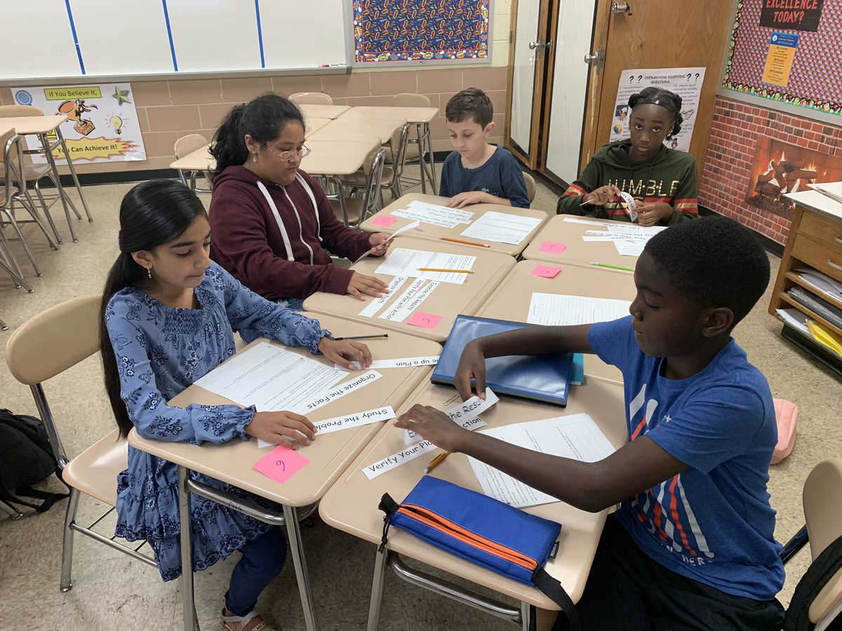 j_eisenberg87's tweet image. Congratulations to my #megamath Ss on a successful first day of learning @CatonsvilleMS! We are well on our way to #closingthegap &amp;amp; #raisingthebar.  Students began by using the SOLVE strategy to determine solutions to real world problems. @BCPSMATH #collegebound #hardworkpaysoff