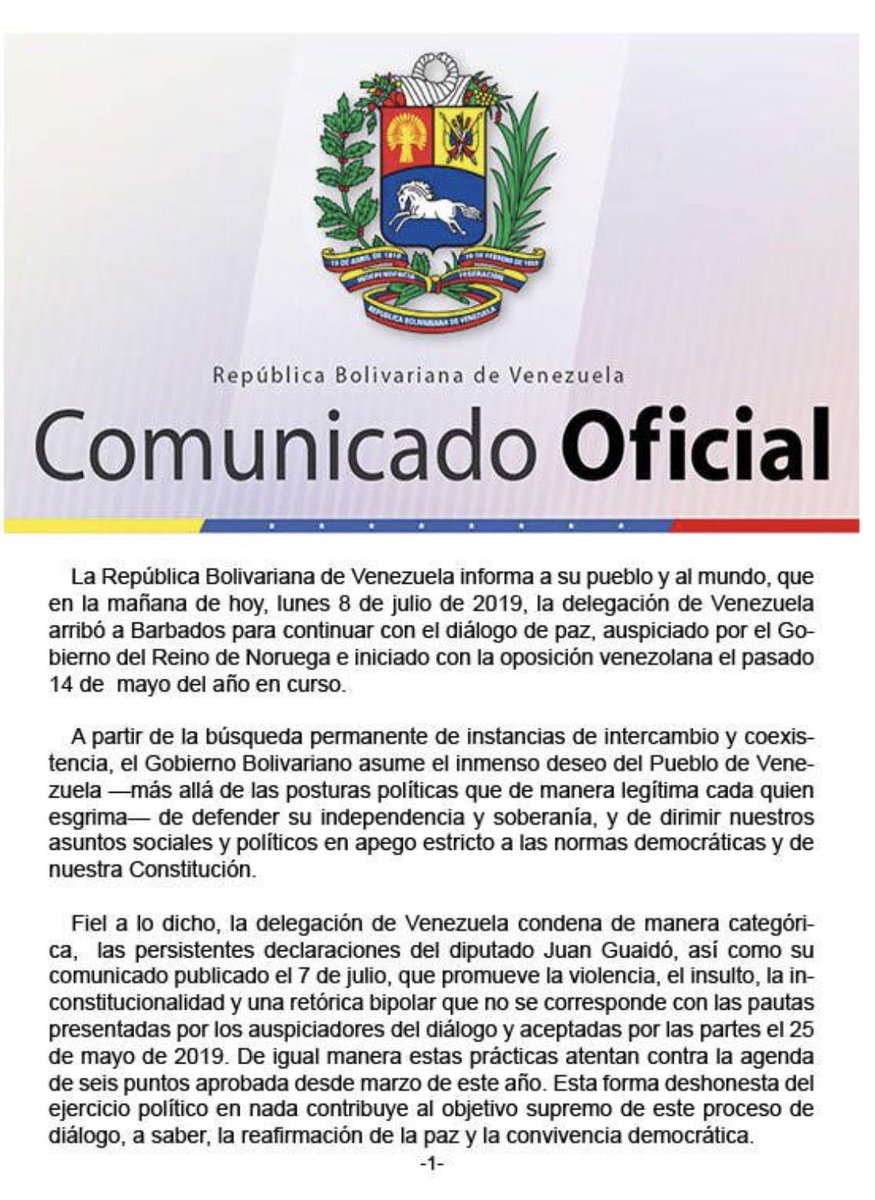 Embajada de Venezuela en Chile tweet media