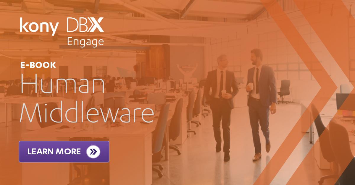 KonyDBX's tweet photo. The cornerstone of #KonyDBXEngage is what we call #HumanMiddleware. Download our e-book today to get the ROI of 1:1 Personal Banking. #KonyDBX #DigitalBanking
https://t.co/qaUw3M2DFa https://t.co/qczc0MH2qn