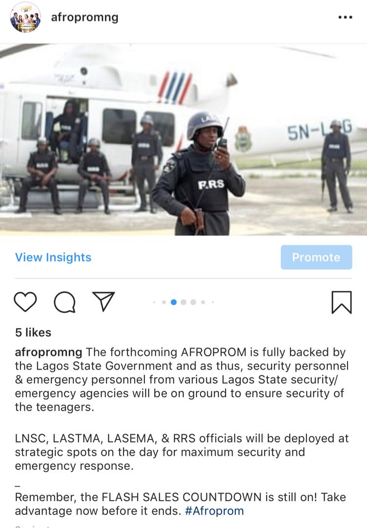 maziibe_'s tweet photo. Security assurance? 💯 Satisfied?
Now you can get the ticket fast before its closed https://t.co/x7jW6Jff9b
#AfroPromFlashSales https://t.co/23OH2554dn