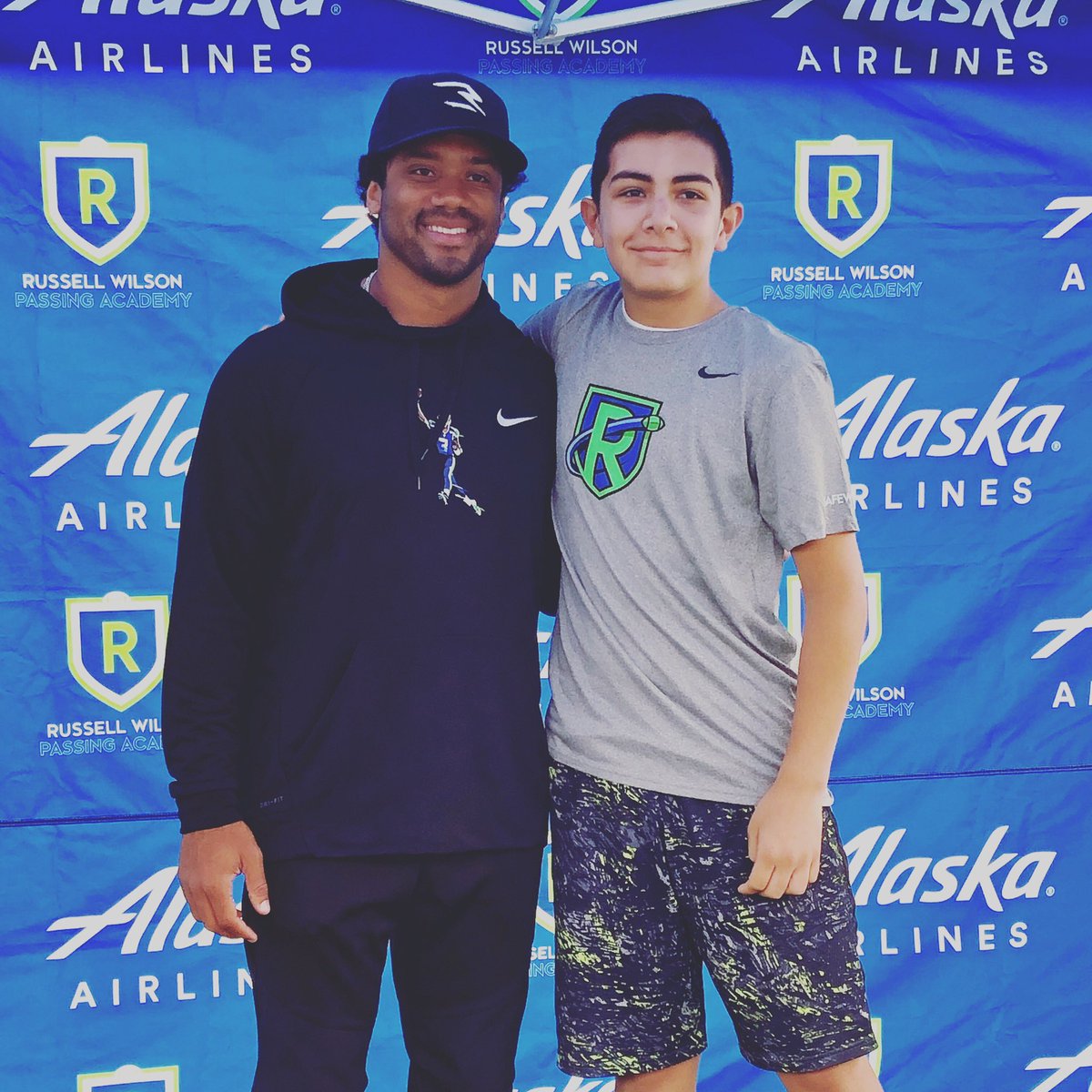 we Flew from Dallas to Seattle to attend football camp with our favorite QB <a href="/DangeRussWilson/">Russell Wilson</a>! #WeAreGCISD365