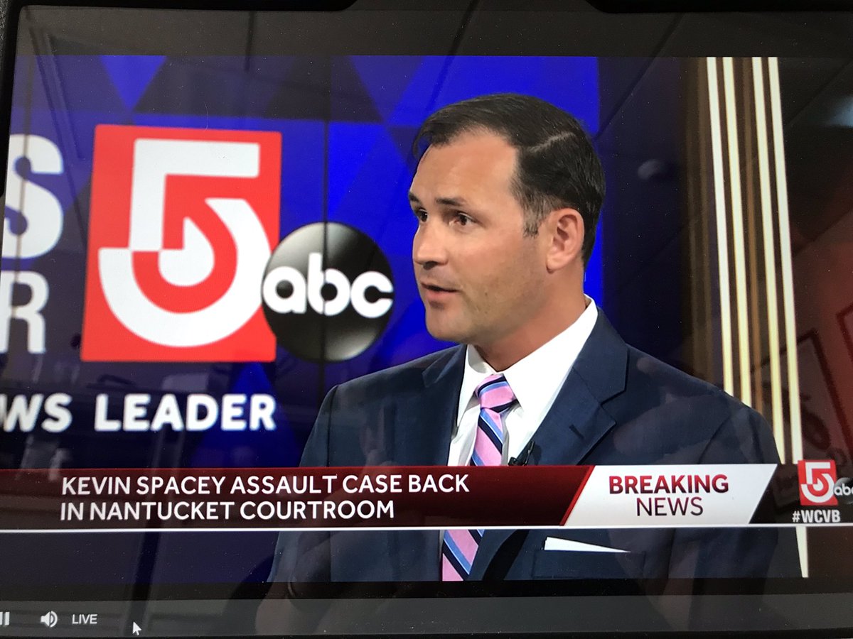 HenningStrat's tweet photo. Today we are joining @WCVB live in studio to provide analysis on the latest in the #KevinSpacey case. https://t.co/uezvaEsN9N