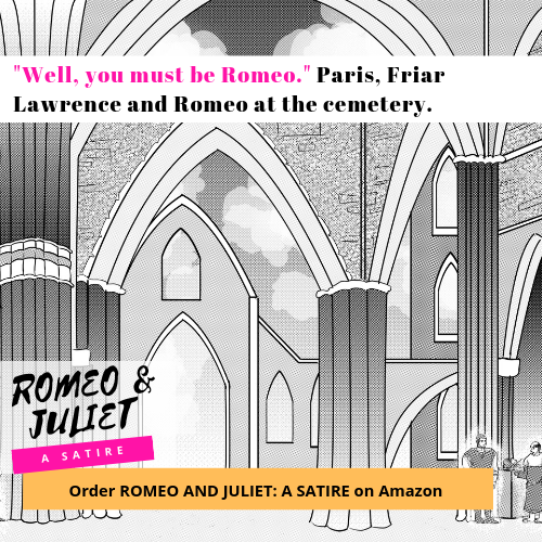 rjsatire's tweet photo. Positive reviews have started being published by entertained #readers on #GoodReads and #Amazon. You can also get your #ROMEOANDJULIET #mashup version with #manga illustrations on #Amazon at https://t.co/1AVjJSPLyo, and later decide how to review it! https://t.co/qRjVJP6fg8