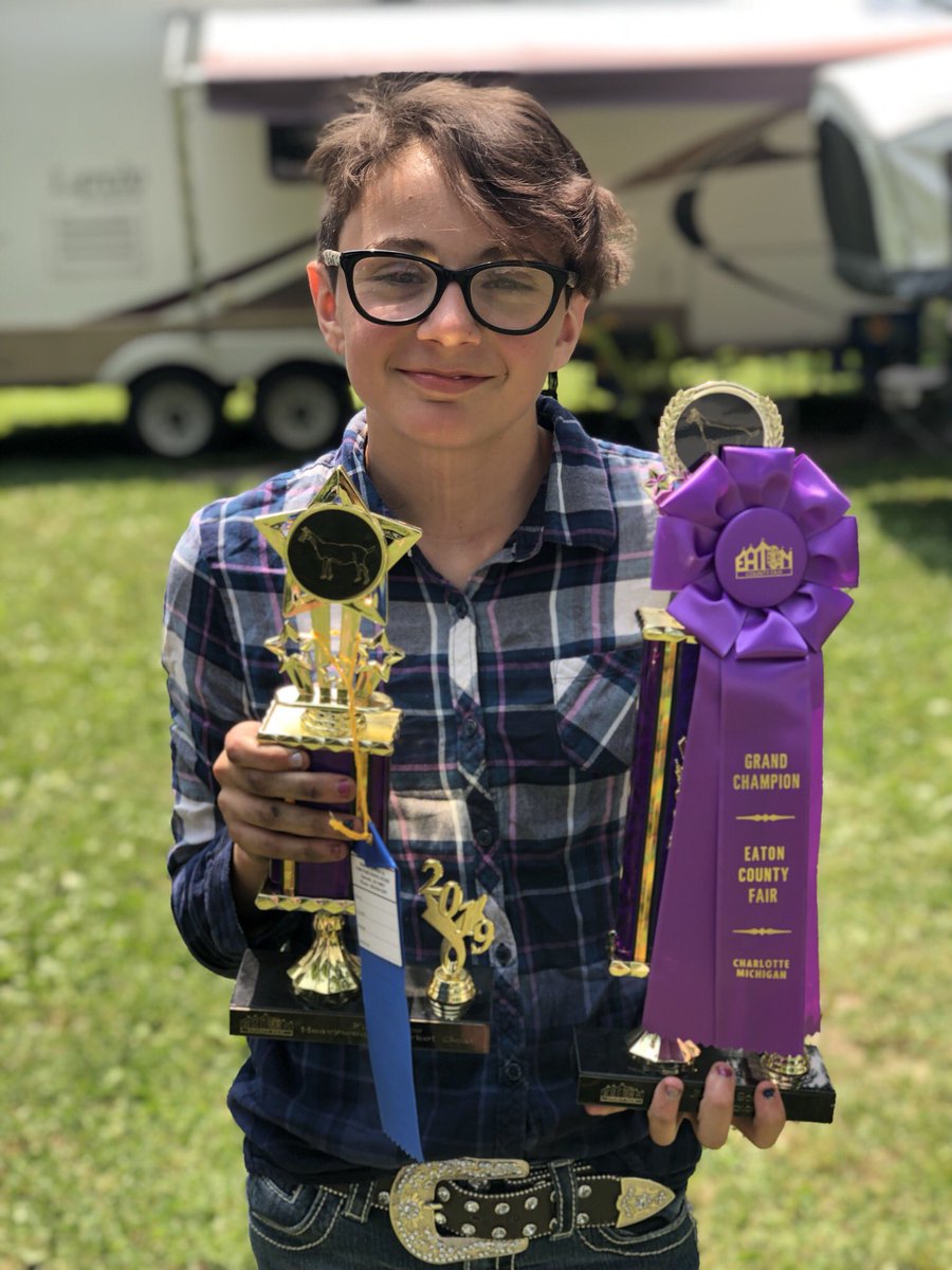 SpringportFFA's tweet image. Grand a Champion Market Goat - Corinne Webb