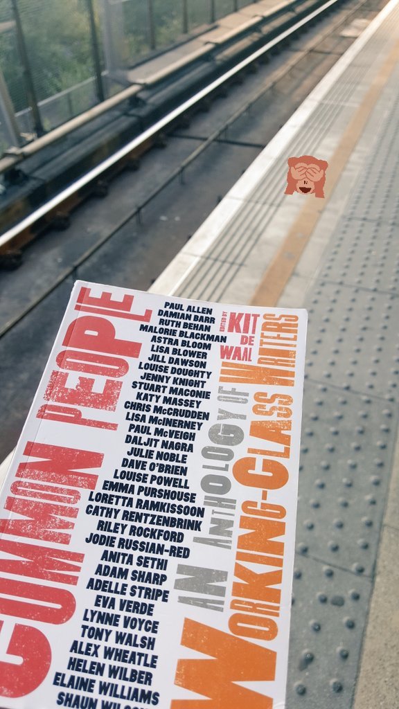 tanuandbooks's tweet photo. That's the 4th time I've missed my stop this week!!! Lol loving it! Reading about lives different than mine but kinda super similar! #CommonPeople @KitdeWaal  #TubeReads https://t.co/3l4wabPPmI