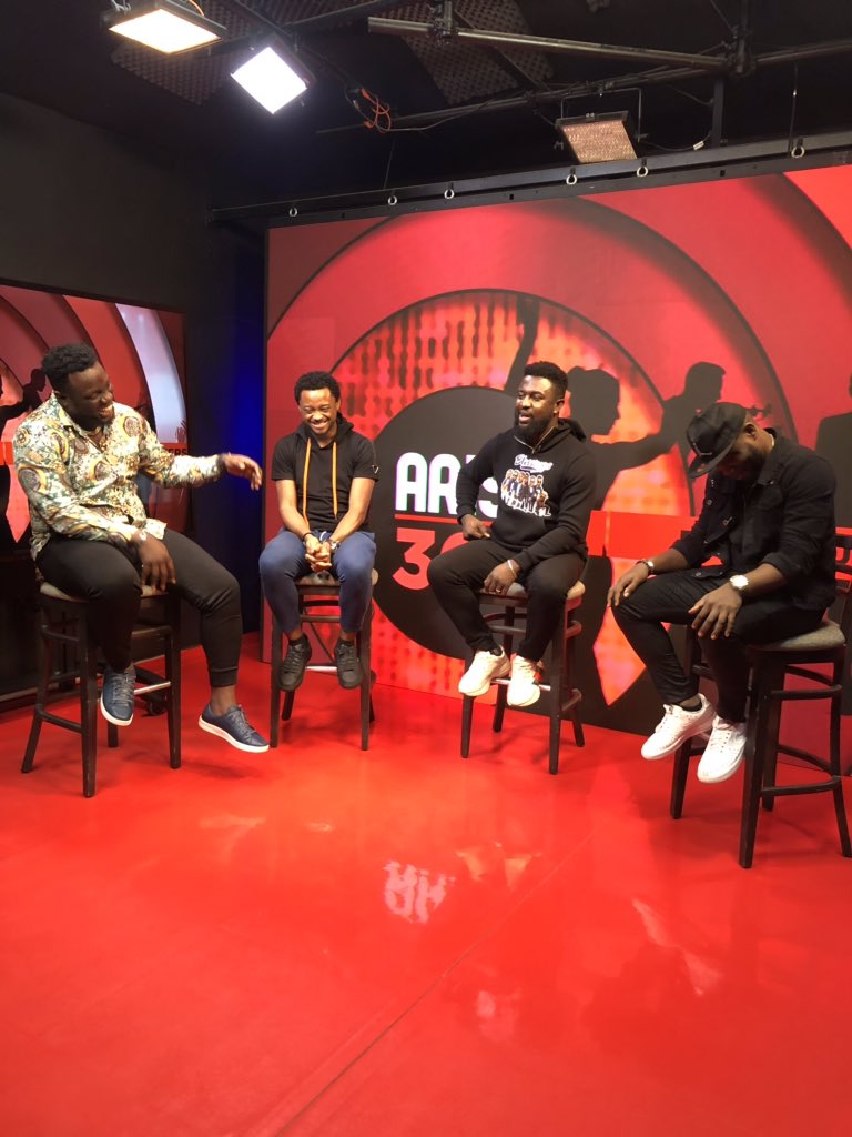 fluxfactoryltd's tweet photo. It was an amazing and fun time @ARISEtv with #AfricasPremiumBand @alternatesound_
.
.
#AfricasPremiumBand #AlternateSound #FluxFactoryMusic #bottlecapchallange #Money #Blessings #MondayMood https://t.co/Z8sBOVpLEs