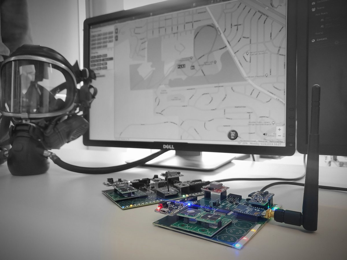 NIST's tweet photo. At #PSCR2019, NIST researchers share their latest findings in #IoT sensors, User Devices, the role of broadband and more as they discuss how first responders and technology interact. https://t.co/E18WGmsslj