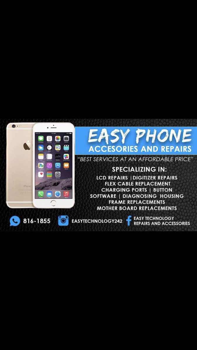 easytech242's tweet image. Easy Tech Bahamas! Get your phone repaired today 🛠📱🇧🇸