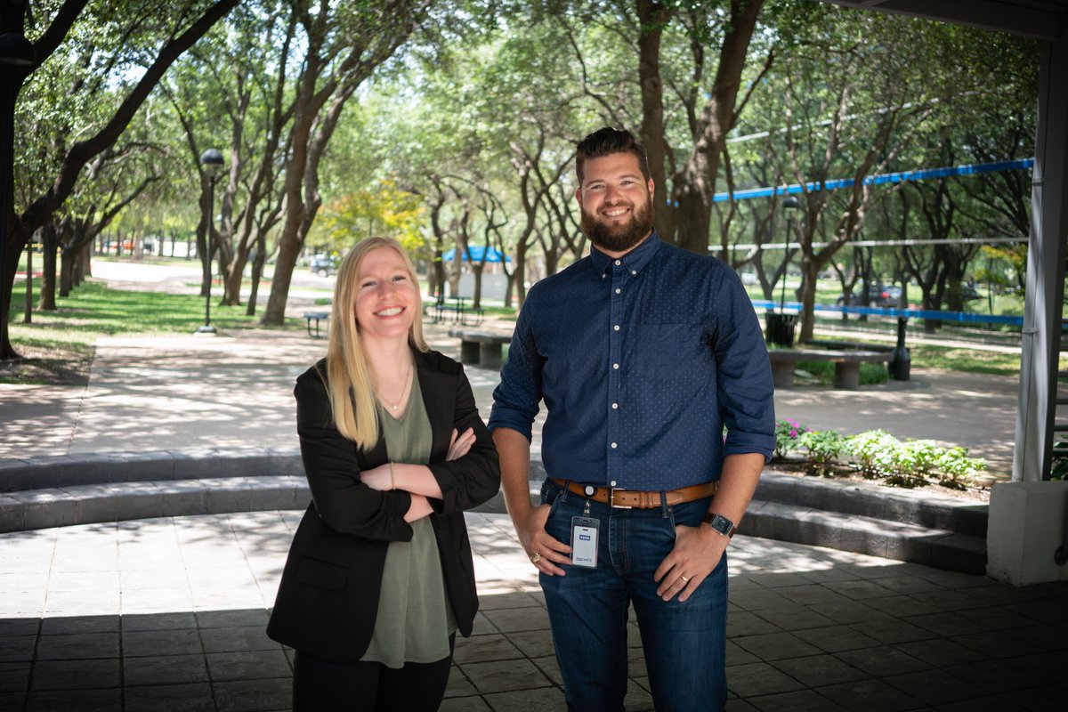 Headstorm's tweet photo. A big warm welcome to our two newest employees! Chloe Tedder is a technologist at heart and our newest consultant. Nick Mulenos is a seasoned innovator and is Headstorm's newest Project Leader. We are excited to have you both on our team. https://t.co/iLYpy4Kk1h