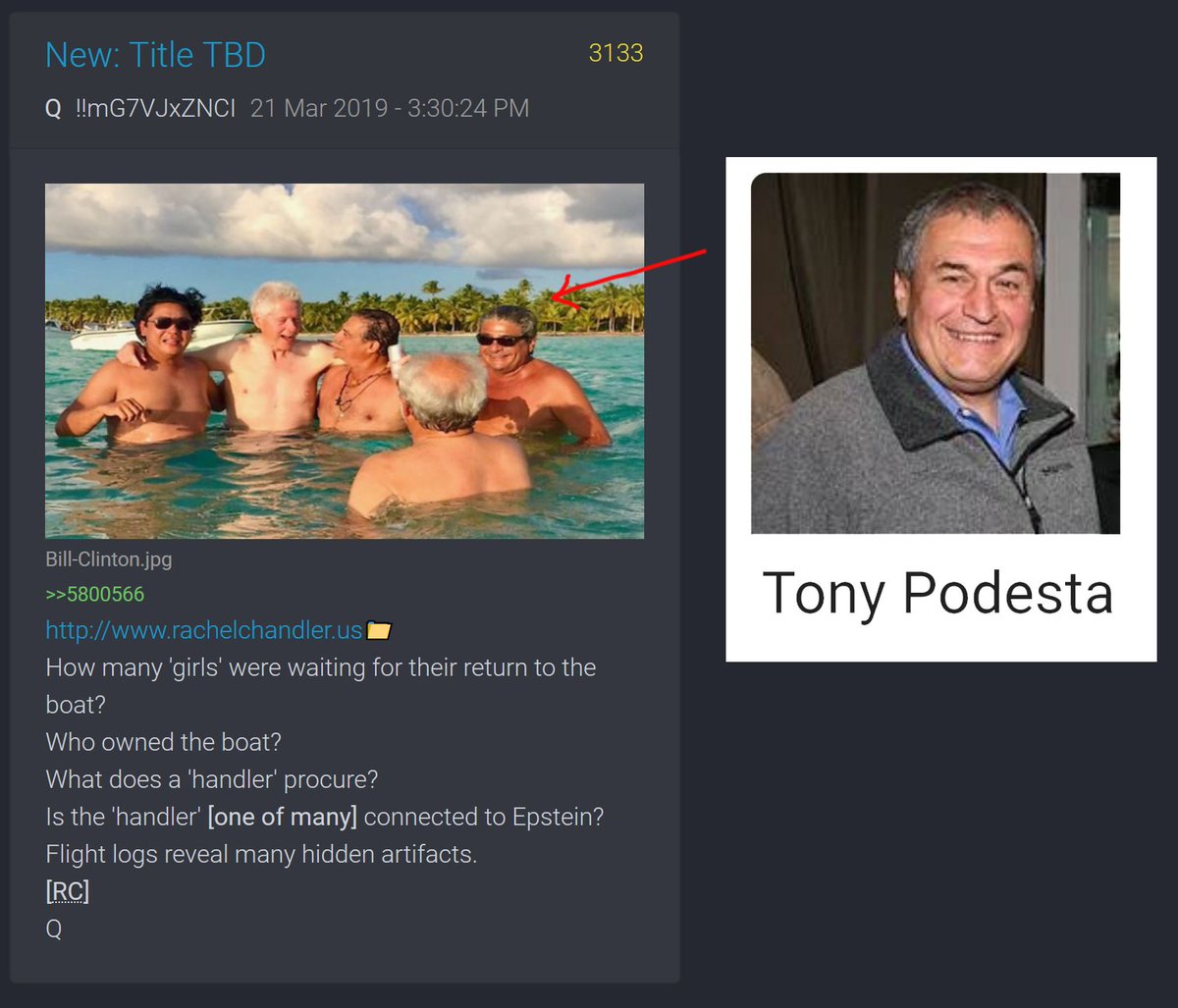 How many 'girls' were waiting for their return to the boat?Who owned the boat?What does a 'handler' procure?Is the 'handler' [one of many] connected to Epstein?Flight logs reveal many hidden artifacts. [RC]Q  #QAnon  #WWG1WGA  #MEGA  #GreatAwakening  #DarkToLight  #Tony
