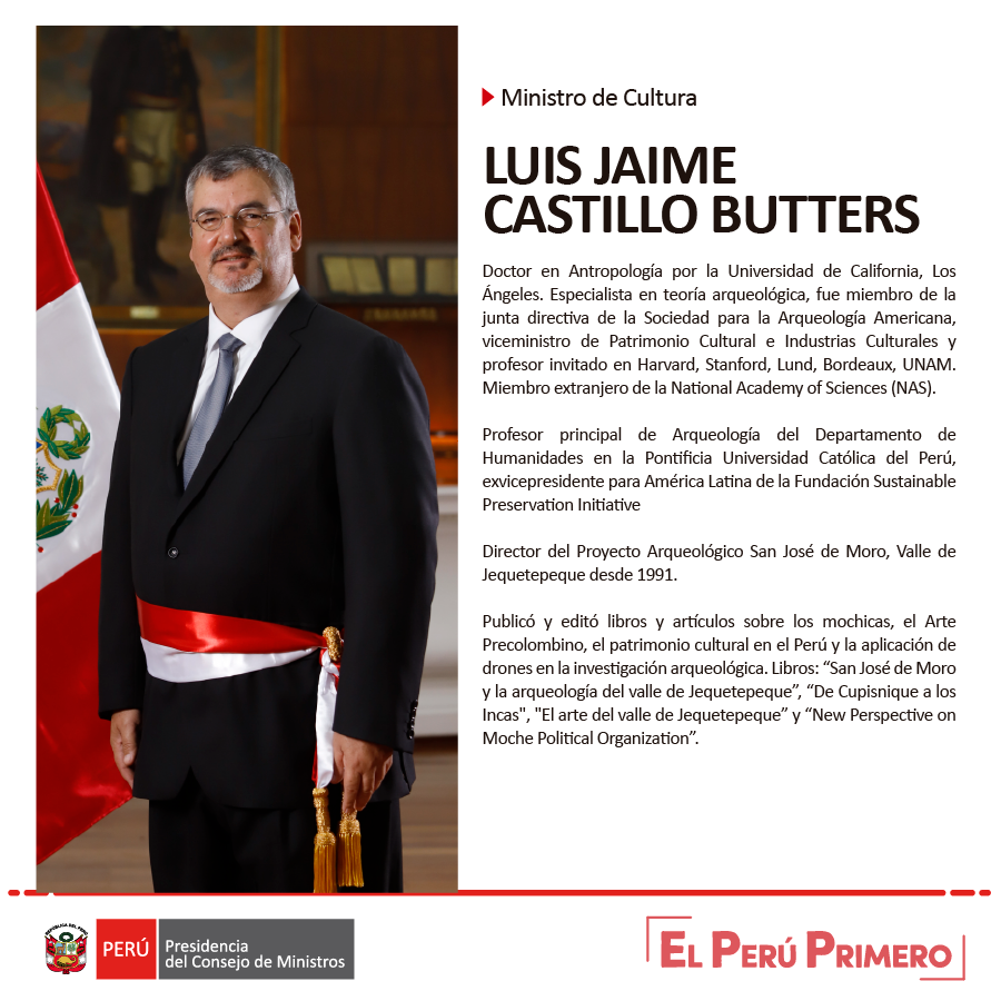 Twitter पर Consejo de Ministros: "Luis Jaime Castillo Butters es ...