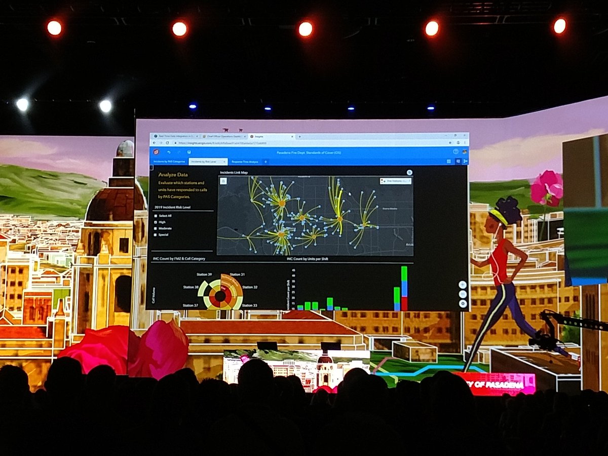 MappingIt's tweet photo. @cityofpasadena @EsriUc2019 #CPFD is showing some amazing #mapping and infographics. Nice job implementing easy to use #GIS #ArcGISOnline #AGOL. Great show! https://t.co/dabtpZTAhJ