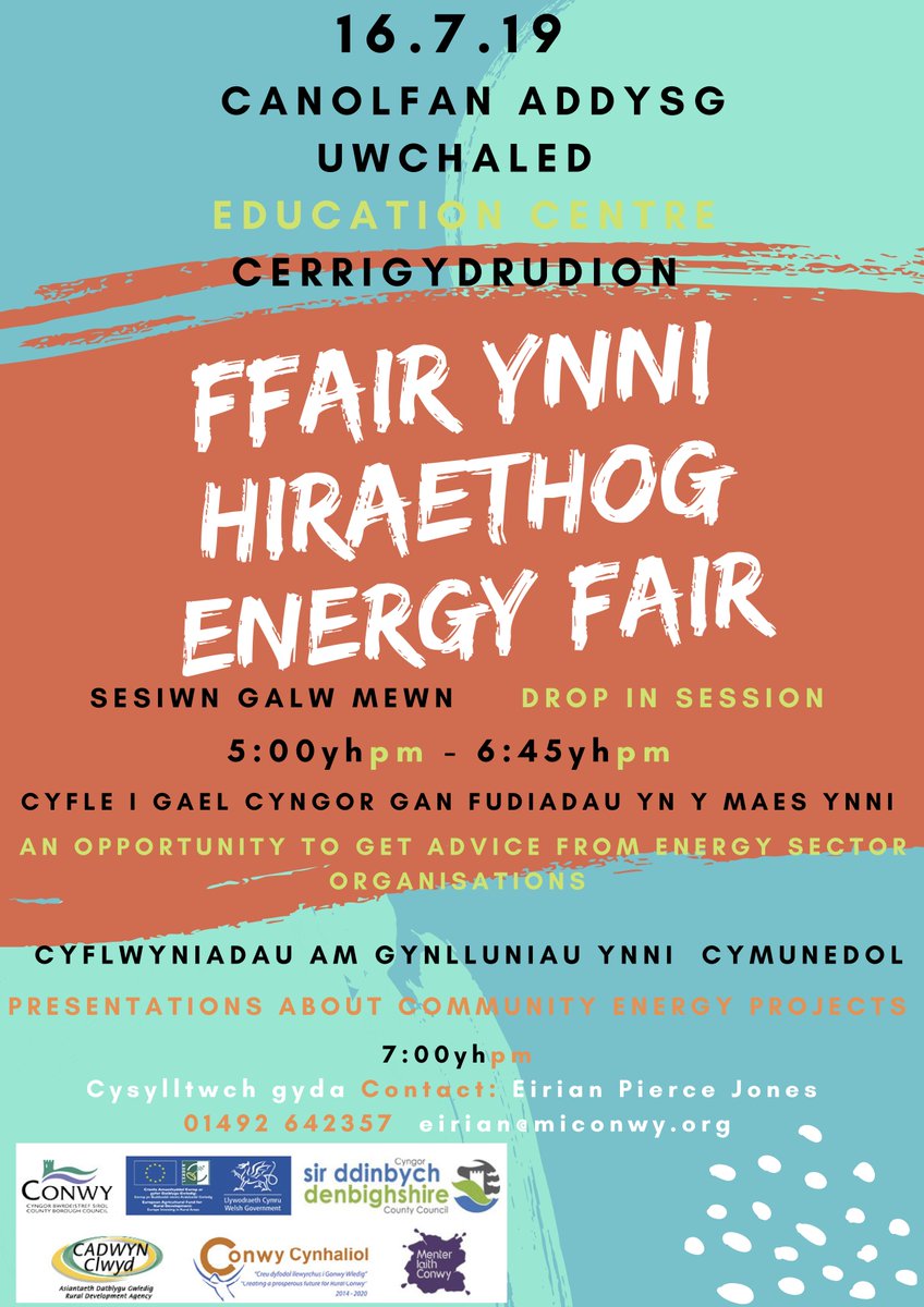Hiraethog's tweet photo. Wythnos nesaf! Cyngor ar sut i dorri costau tanwydd a chlywed am gynlluniau egni cymunedol. Mae cymaint o botensial yn y sector ynni i drigolion a chymunedau Hiraethog ac anelir at greu Rhwydwaith Ynni Hiraethog o'r noson felly mi fyddai'n wych gweld cymaint â phosib yn mynychu. https://t.co/akTw71zXth