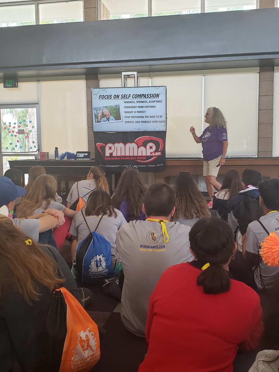 MOHMsScott's tweet photo. Day 2 of #CADACamp...we are hearing words of wisdom on self-care and mindfulness from one of my favorite @CADALeaders JR!π€ Her spirit and passion are infectious! #energygoals ππ½ https://t.co/vexiXMt03H