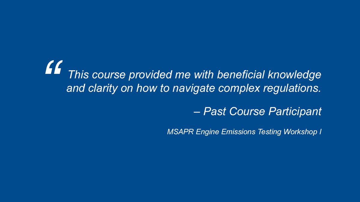 SpartanControls's tweet photo. Do you need to perform or supervise industrial engine emissions testing in compliance with MSAPR? We have received great feedback for our education course on this topic and will be offering it again on July 23-24 in Calgary! https://t.co/sU57TpgwZP
#EmissionsTesting #MSAPR https://t.co/AtjrWjXmET