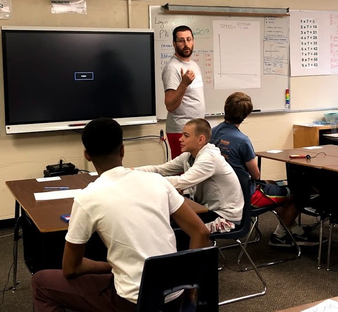 UpperSchoolWS's tweet photo. Speed = Distance / Time. Our 9th and 10th grade students got to see math in action. #SummerCamp #WSCampWarrior #MathGames https://t.co/fGf30nZ3Tn