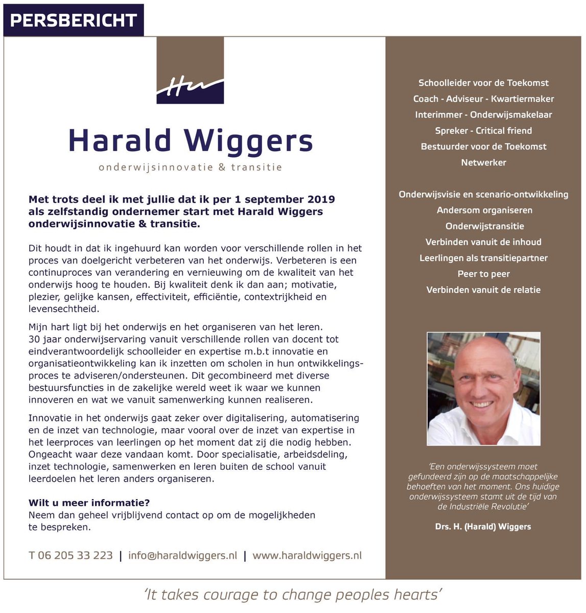 Delen wordt gewaardeerd.