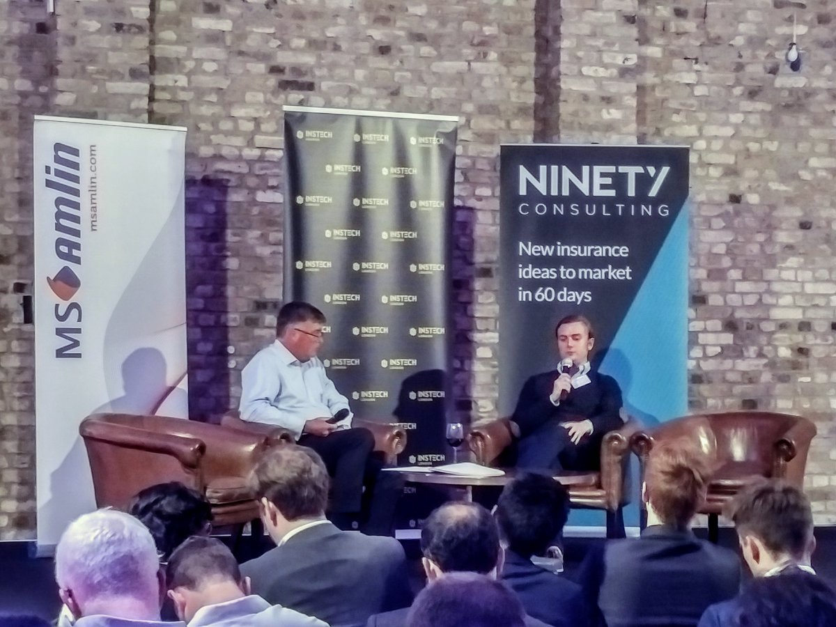 limestdp's tweet photo. Nik Sรผhr @KaskoLtd returns to @InsTech_London about 3 yrs into #insurtech journey, reminiscing about #ai powered watch #insurance with @baloise and advent of #insurtechasaservice ๐ https://t.co/x6nFmhMEmK