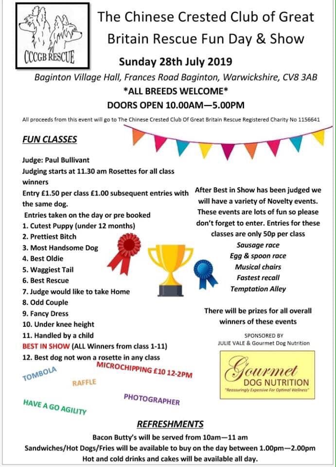 Our annual fun day is July 28th all welcome and all breeds of dogs very welcome 🐶🐶 #funday #daysout #fundogshow #dogshow
