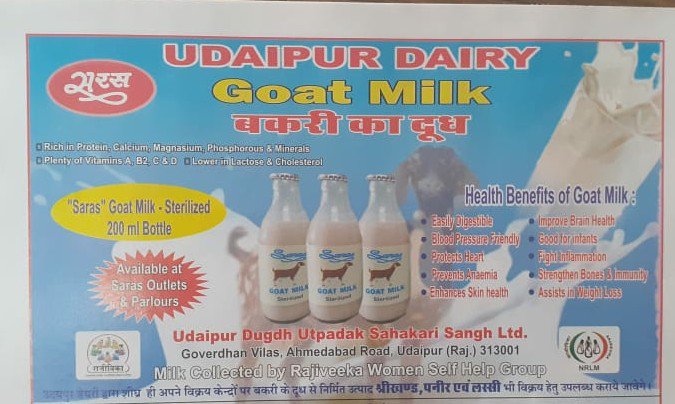 FoodsMilk's tweet photo. Saras Dairy Launched Goat Milk first time which is hight in #benefits for your #family.. Special Benefits for #childrens.
@fssaiindia #food #HealthyLiving #health #DelhiGovtSchool #schools #GOAT #milkthemoment https://t.co/6T7dKvAAgD