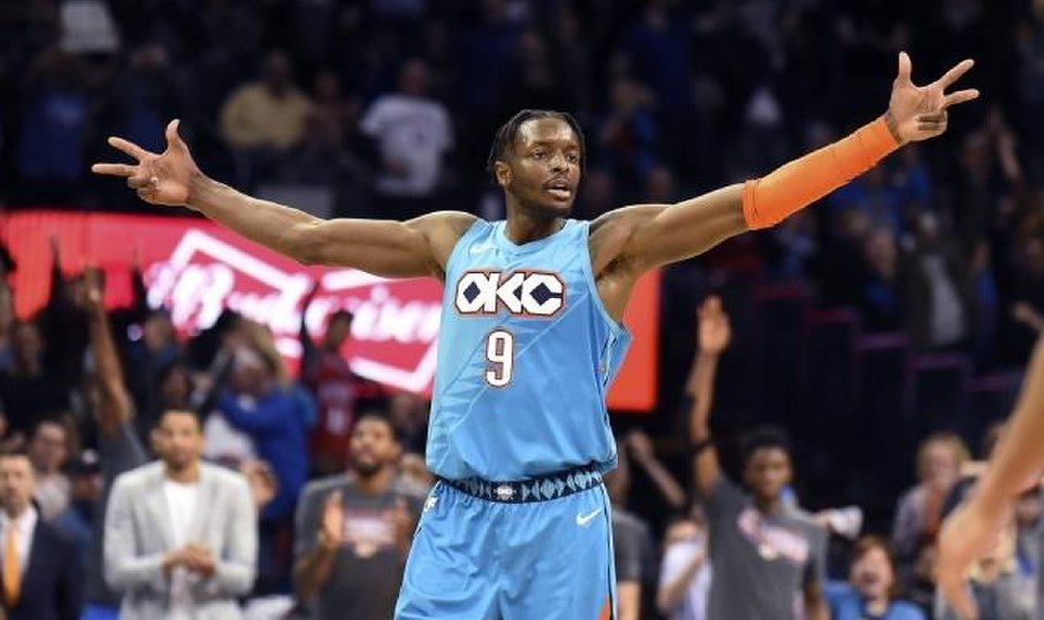 LegadoNBA's tweet photo. #NBA 

Jerami Grant fue traspasado a Denver Nuggets por un pick de primer ronda de 2020.

#NBAFreeAgency #ThunderUp #MileHighBasketball https://t.co/WBXZ9I4kQa