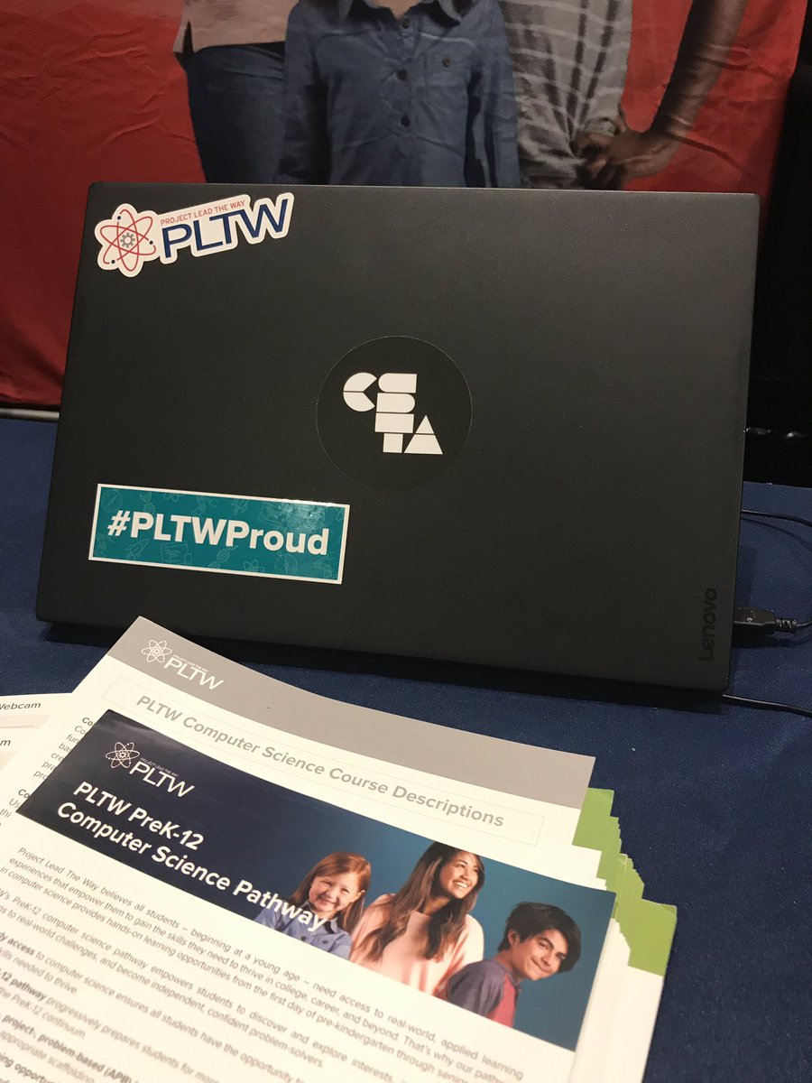 JR_PLTW's tweet photo. Hey #PLTW teachers #CSTA2019 Stop by booth 36 and secure your laptop with these nifty webcam covers! #PLTWProud https://t.co/XFBZ6amsi1