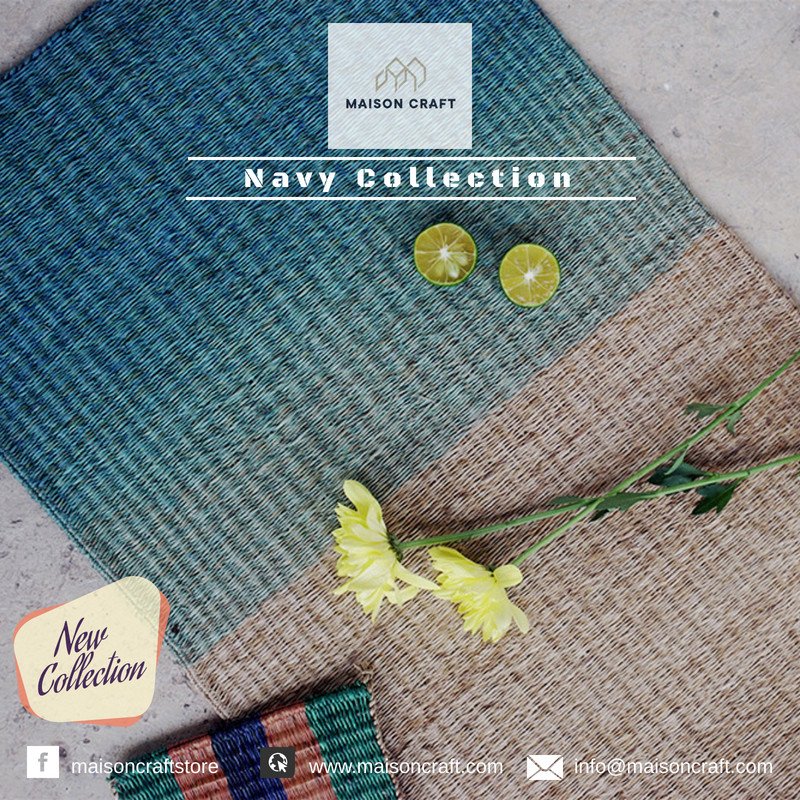 maisoncraft's tweet photo. "INDIGO PLACEMENT" a contemporary designs for the modern home by Maison Craft.
Material : 100% Jute
Construction : Hand-weaved
#Maisoncraft #Modernlifestyle #Amsterdamdecor #californiahomedecor #californiainteriordesign #newyorkinteriordesign #newyorkhomedecor #Japandecor https://t.co/1ffyn6YZ7d