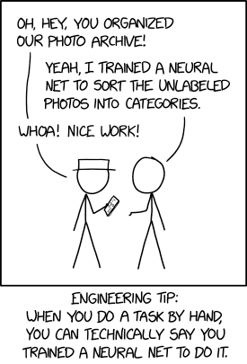 xkcdComic's tweet image. Trained a Neural Net xkcd.com/2173/ m.xkcd.com/2173/