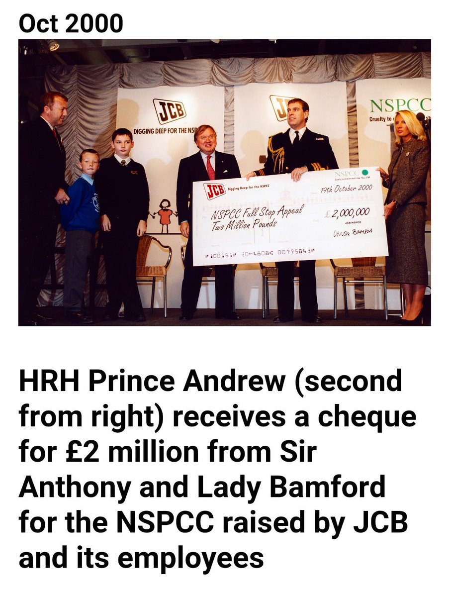 Sir Anthony Bamford, Tory donor, friend of Blair, BigEars and Hague, and JCB boss, also loaned money to Jeffrey Archer, one of Harvey Proctor's shirt shop donors. He is one of several on the list with links to children's charities. https://www.dailymail.co.uk/news/article-1286015/Why-950m-digger-king-Tory-donors-peerage-bulldozed.html#ixzz4Q5qIBQfr