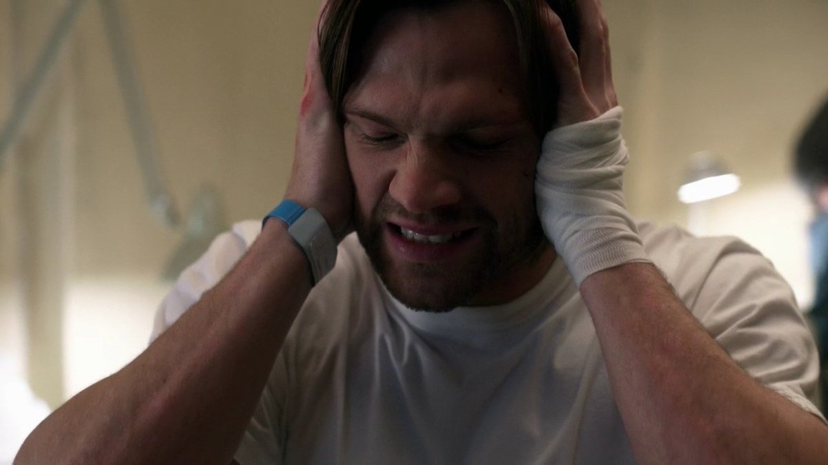 TheWaywardNerd4's tweet photo. When people talk about the devil, it sounds like something from A token movie. Which is fine, but this is more real, and scarier in my opinion. #SPNSummer2019 #TheBornAgainIdentity https://t.co/oz7yYv9xAF