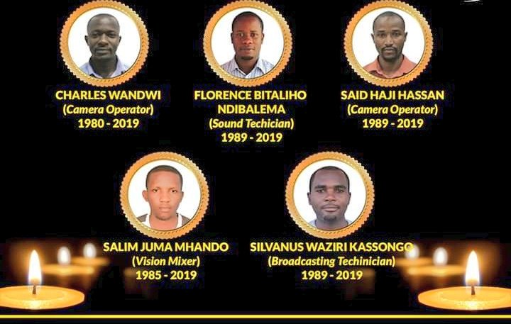 HAROUBTV3's tweet photo. Uongozi wa HAROUB MEDIA unatoa pole kwa ndugu, jamaa na marafiki waliopoteza wapendwa wao. Mwenyezi Mungu awape nguvu na faraja katika kipindi hiki kigumu kampuni ya AZAM MEDIA https://t.co/QoINYIG7T7