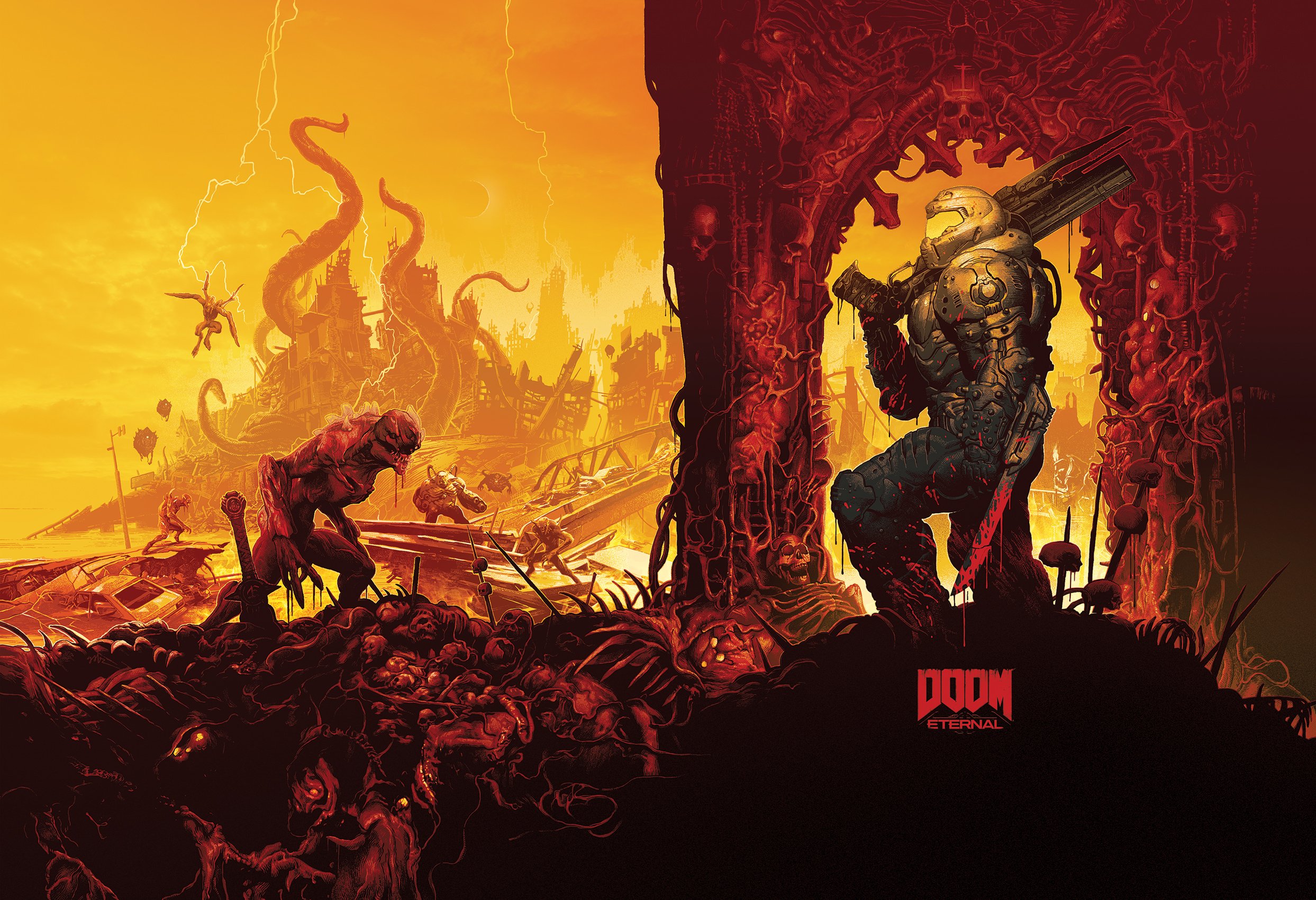 Doom eternal 2024 box art