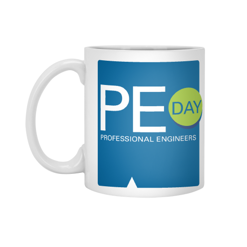 NSPE's tweet photo. Want to sport some #LicensedPEday logo wear for this year’s event on August 7th? Now you can via NSPE’s new shop at https://t.co/S79wM3r9Rd! The shop features the PE Day logo on a variety of items including many styles/colors of apparel and other items to show your PE pride. https://t.co/owiMpdbYdO