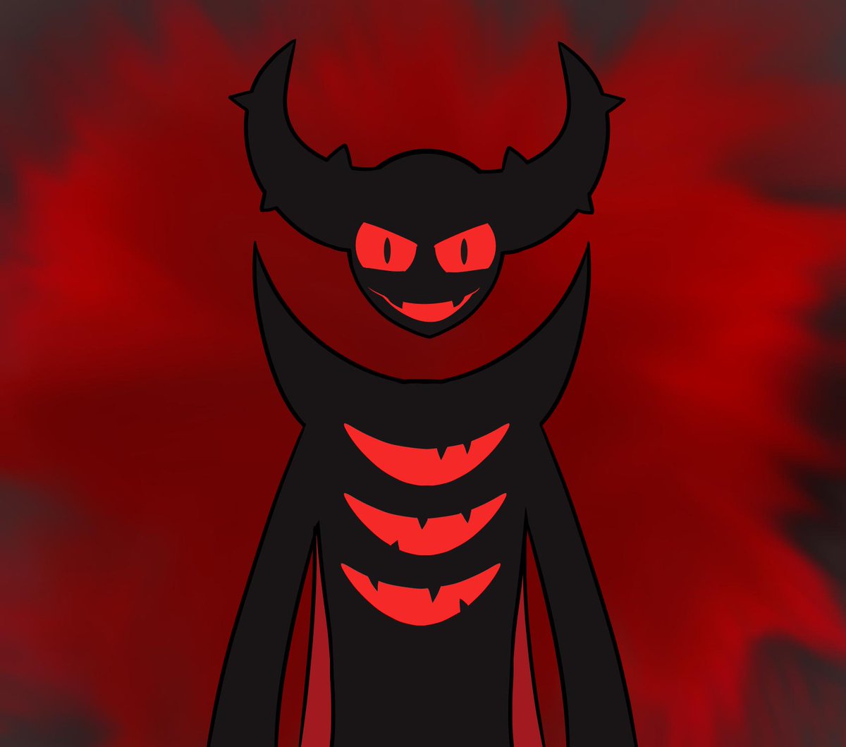 #creepypasta #zalgo #art #fanart, image size:1200x1059