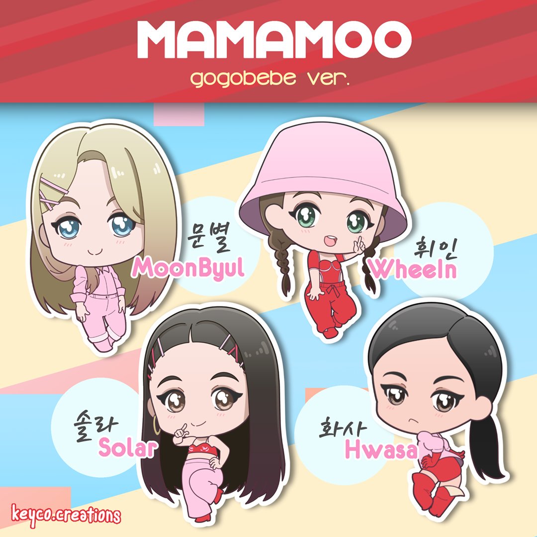 MAMAMOO Gogobebe MV Outfits COMPLETE SET 🎵
 #mamamoo #mv #kpop #mvkpop #anime #chibi #manga #cutegirl #kawaiiart #kawaiichibi #chibiart #chibiartist #cutegirl #art #digitalart #clipstudiopaint #마마무 #화사 #hwasa #휘인 #wheein  #chibi #고고베베 #문별 #moonbyul #솔라 #solar