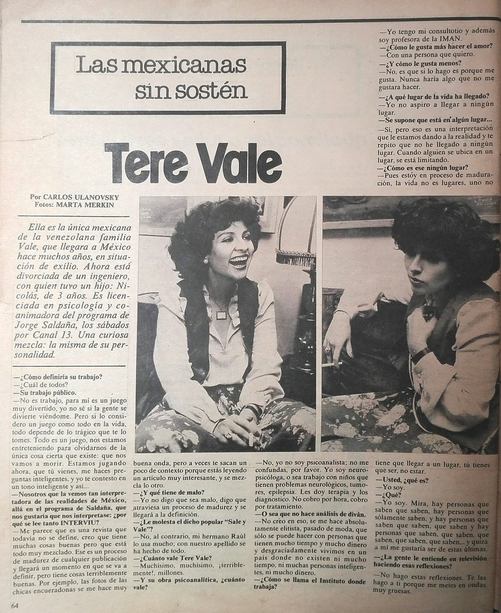 dialogoDpeaton's tweet photo. @TVale2012 Para recordar, saludos. Revista Interviú, 1978. https://t.co/hD1ujoCxIe