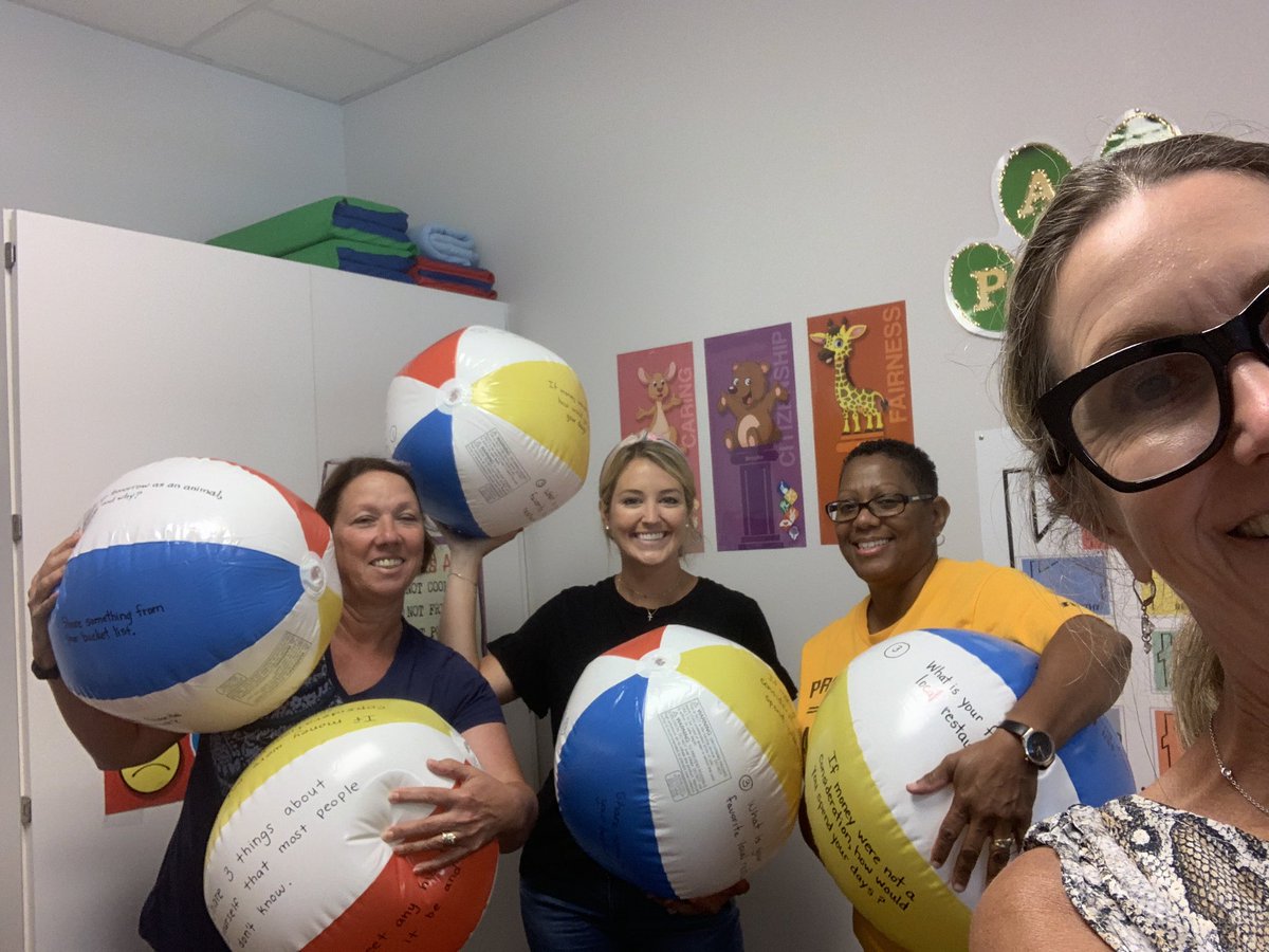 ljacob4ourkids's tweet photo. Having a ball!! How about y’all? @FSHISD #FSHSummerPD19 #fshetogetherwecan https://t.co/dYC9Duk27E