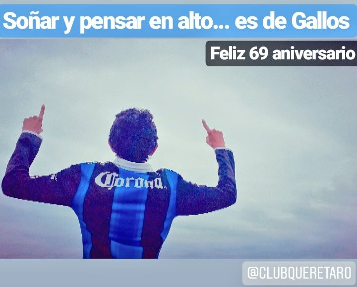 dla_tribuna's tweet photo. Feliz 69 aniversario @Club_Queretaro
Siempre enamorados de tus colores.
🎉⚽️❤🐓🎂🎈
#Queretaro #GallosBlancos #LigaBBVAMX #CastaDeGallo
#SiempreGallos https://t.co/EGar6eG5MU