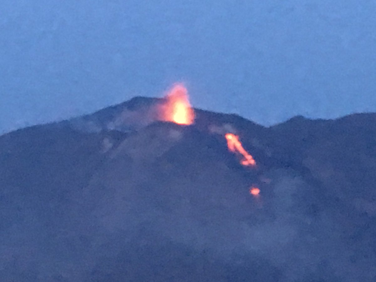 RyeGeography's tweet photo. YES what a way to end an awesome trip 🌋😁🌋 thank you Stromboli! @DTW_Education https://t.co/DRUORFPZcF