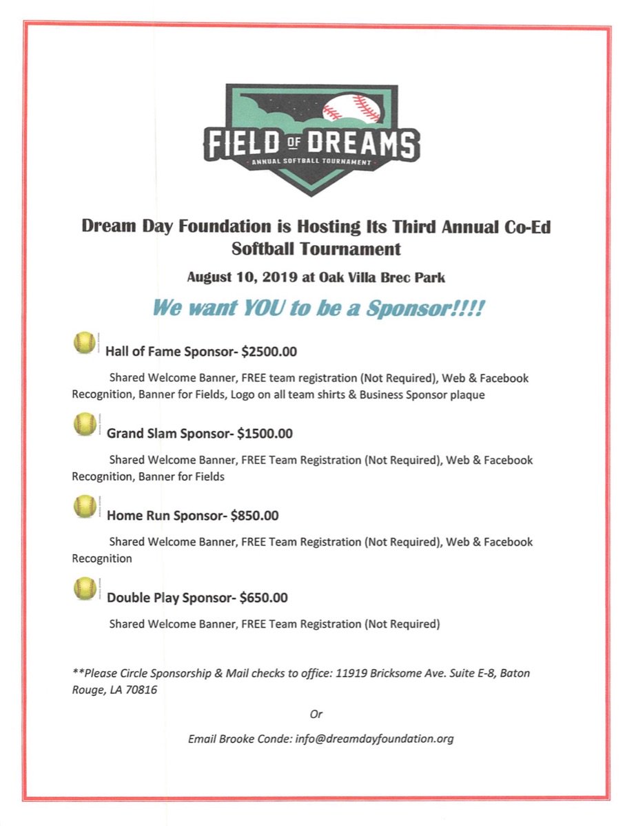 Dream Day Foundation Needs You! - mailchi.mp/8899339b88f4/d…